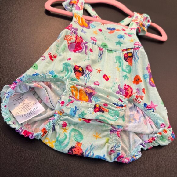 Posh Peanut - Kai - Mermaid Bubble Romper - Picture 2 of 3